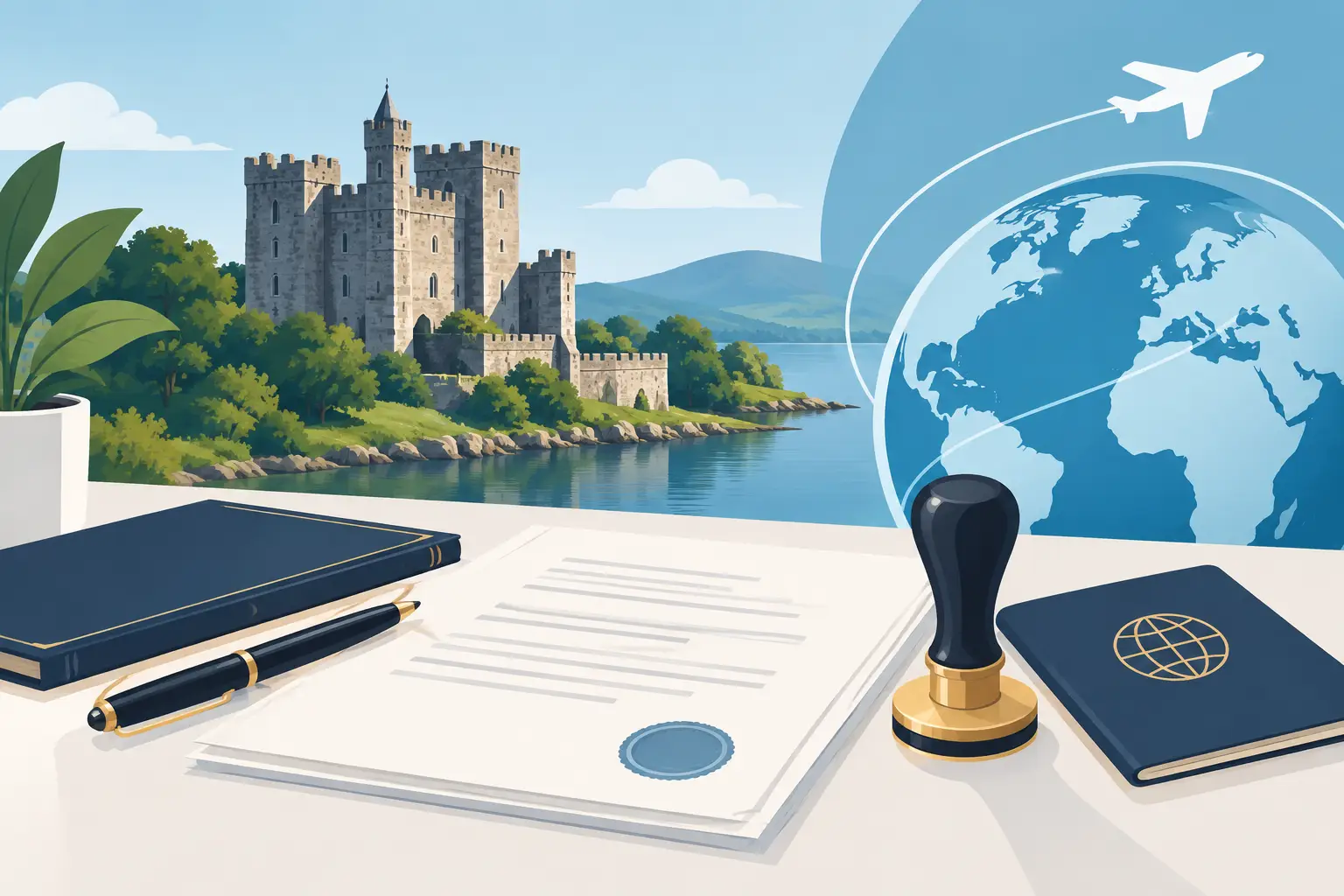 Notary Castlewellan for Overseas Documents
