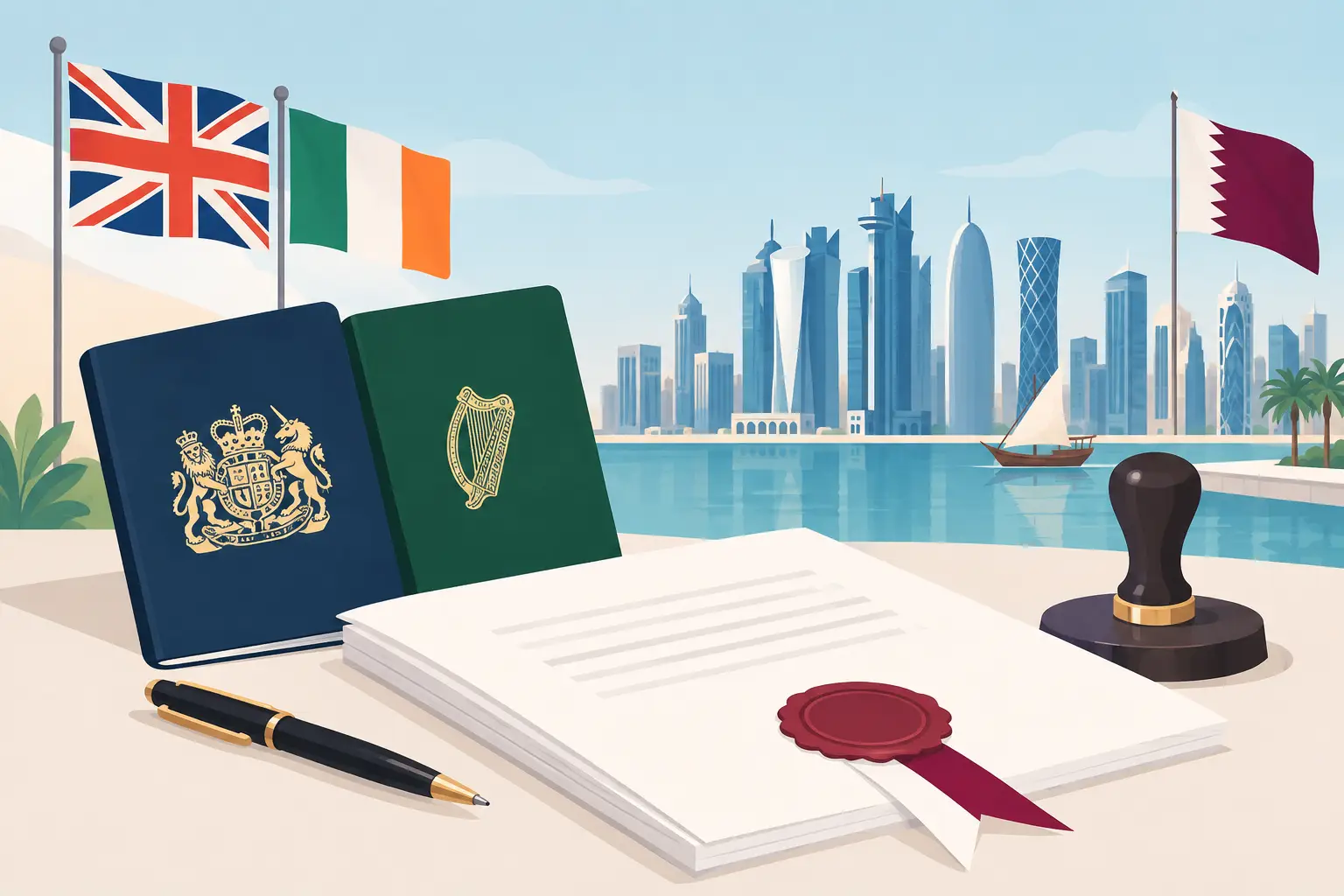 Qatar Legalisation for UK and Irish Documents